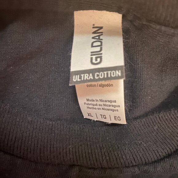 Vintage Phillips Steeplejacks Long Sleeve Graphic Tee | Black Ultra Cotton XL - Picture 9 of 10